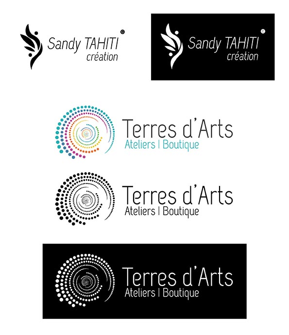 creation-logos-sandy-tahiti-creation-et-terres-d-arts