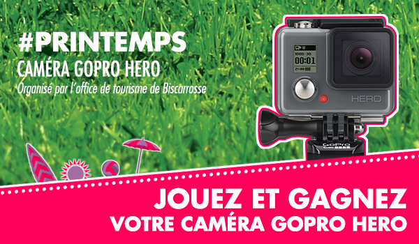 Gagnez votre Caméra GoPro Hero avec #BISCA